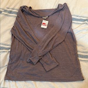 Women’s long sleeve blouse.